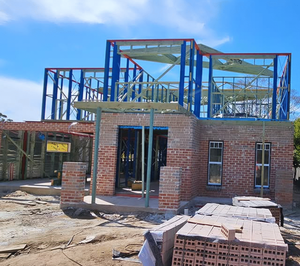 house under construction Balmain