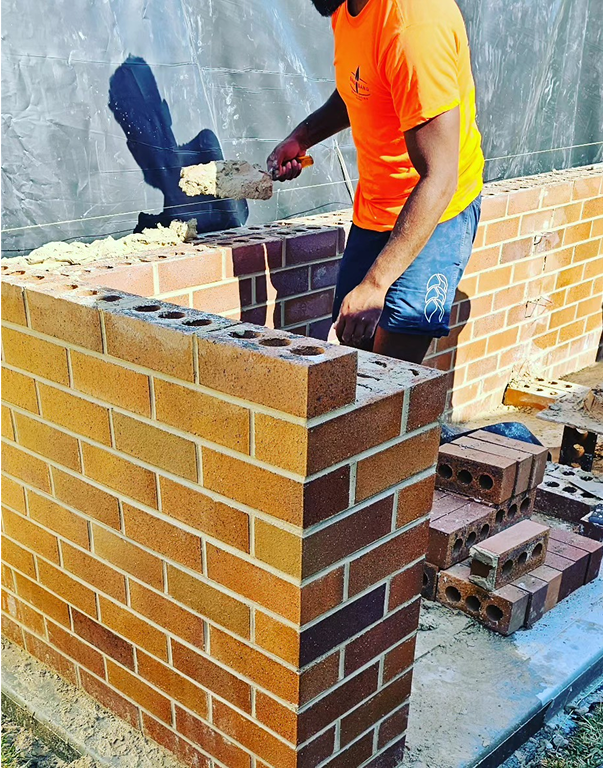 Residential Bricklaying project in Balmain