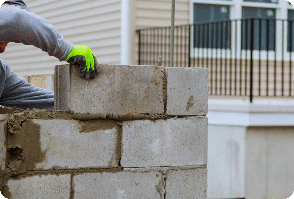 construction worker installing Bankstown